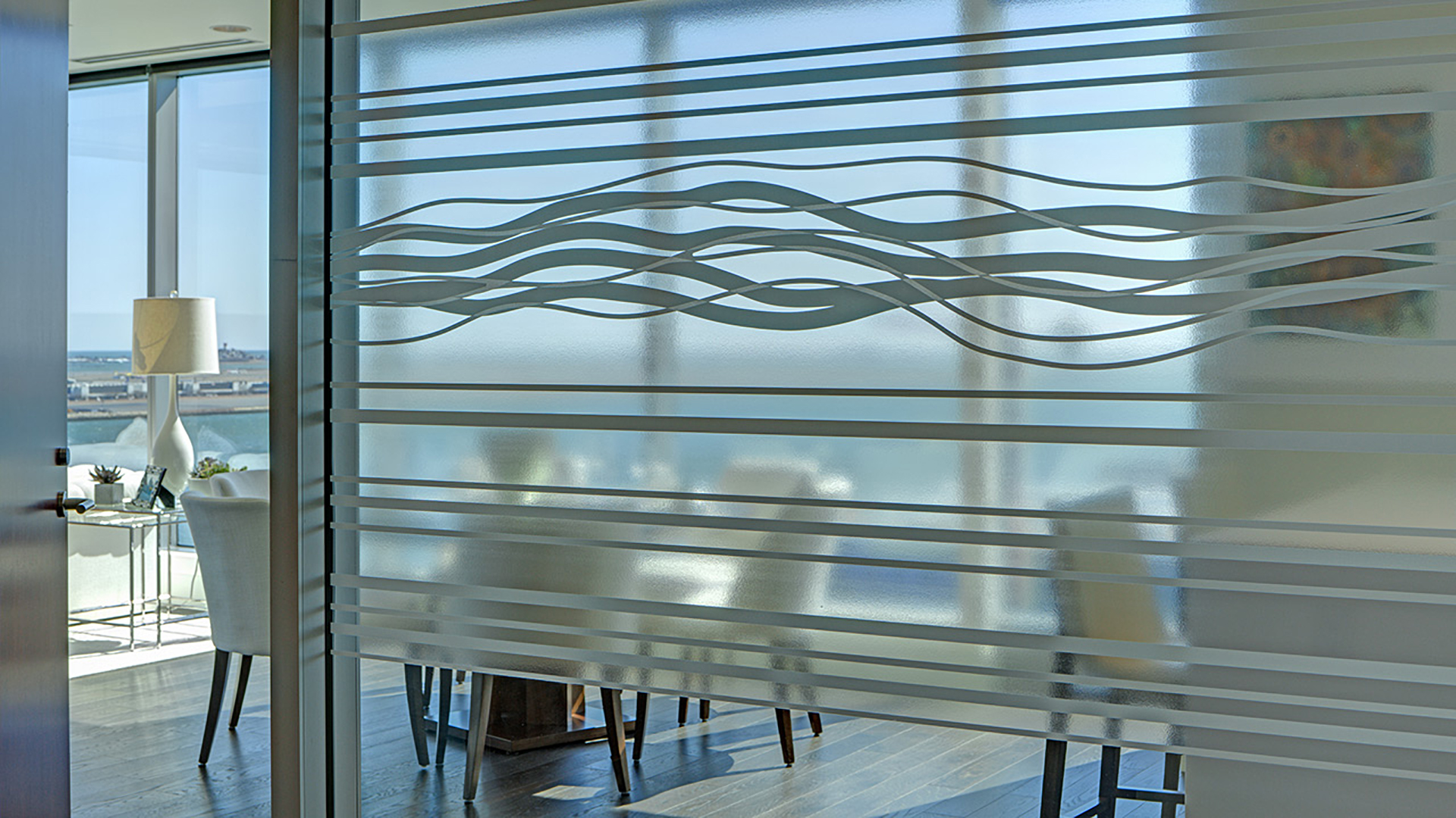 fan pier one marina park drive office window
