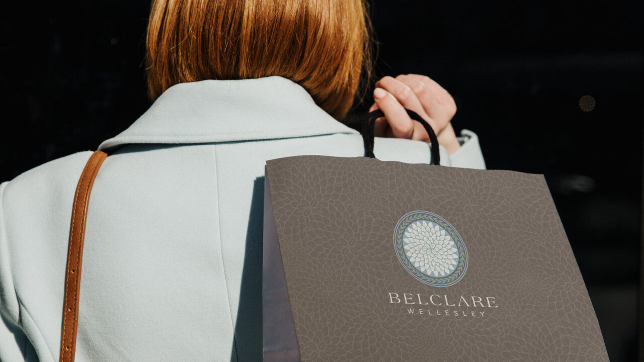 Belclare Wellesley shopping bag for The Noannet Group