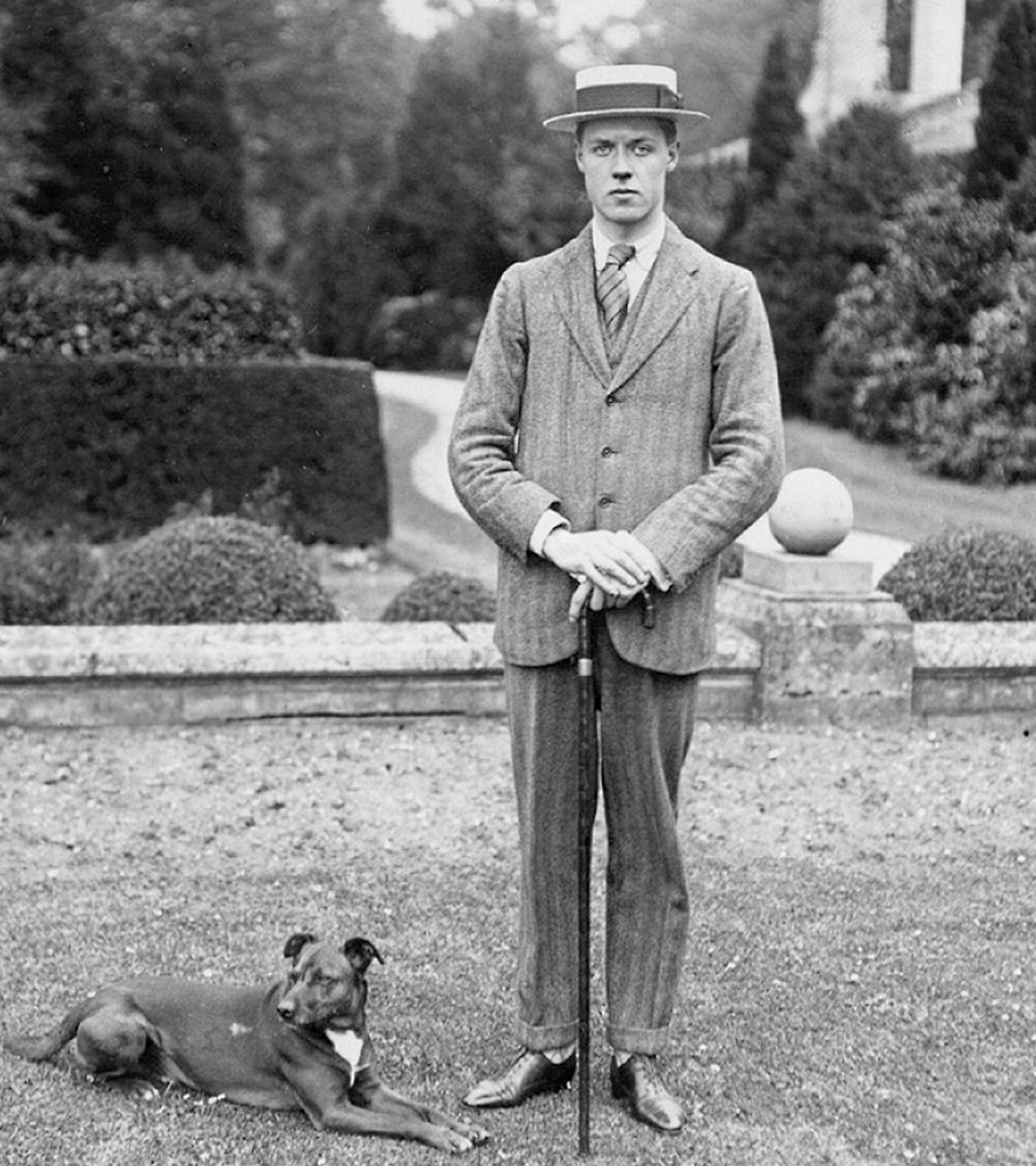 Turner Hill man and dog