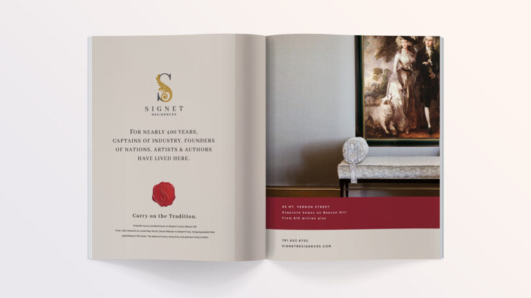 Signet-print ad campaign by adams design best boston ad agency