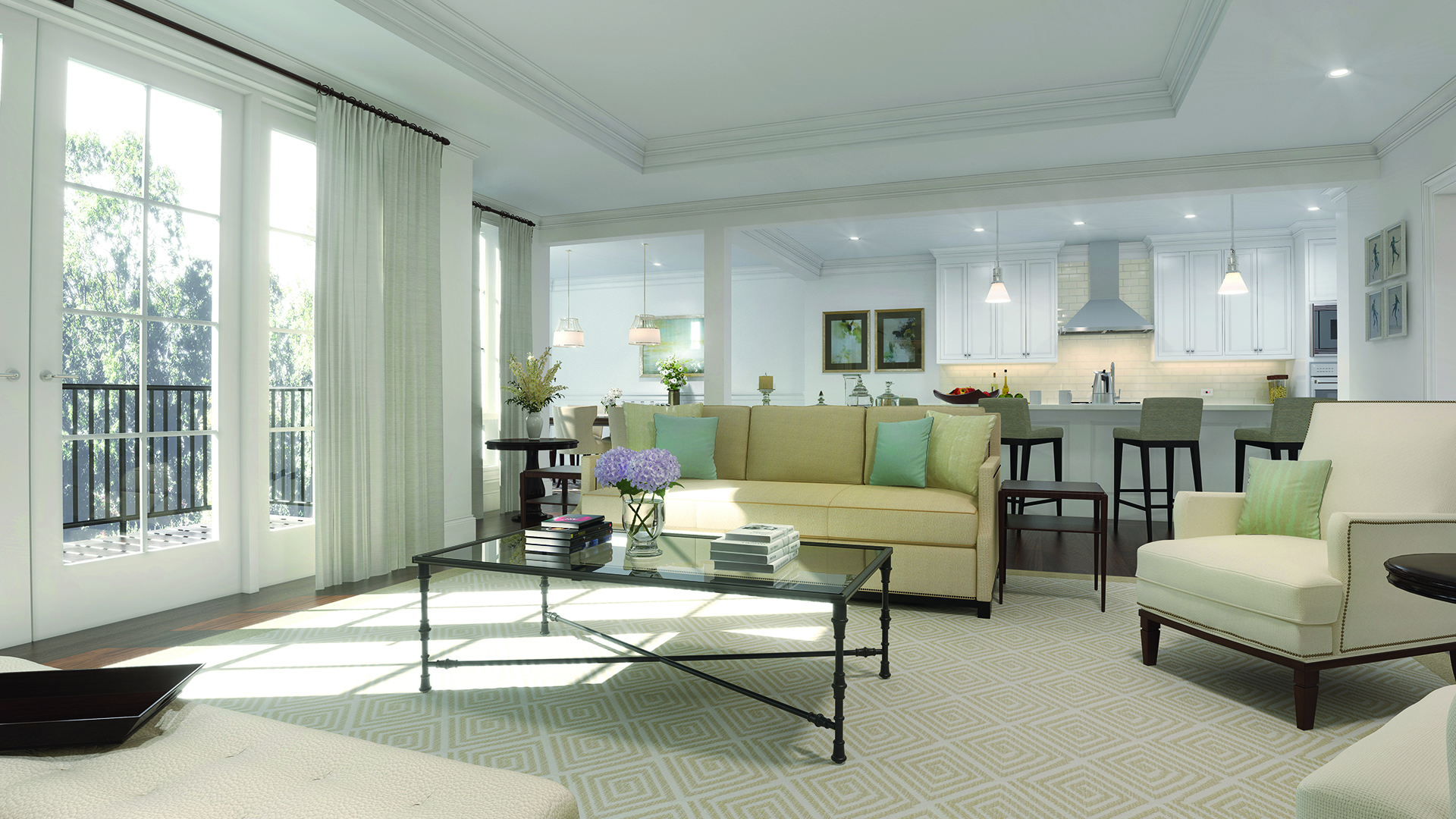 belclare wellesley interior living room with window
