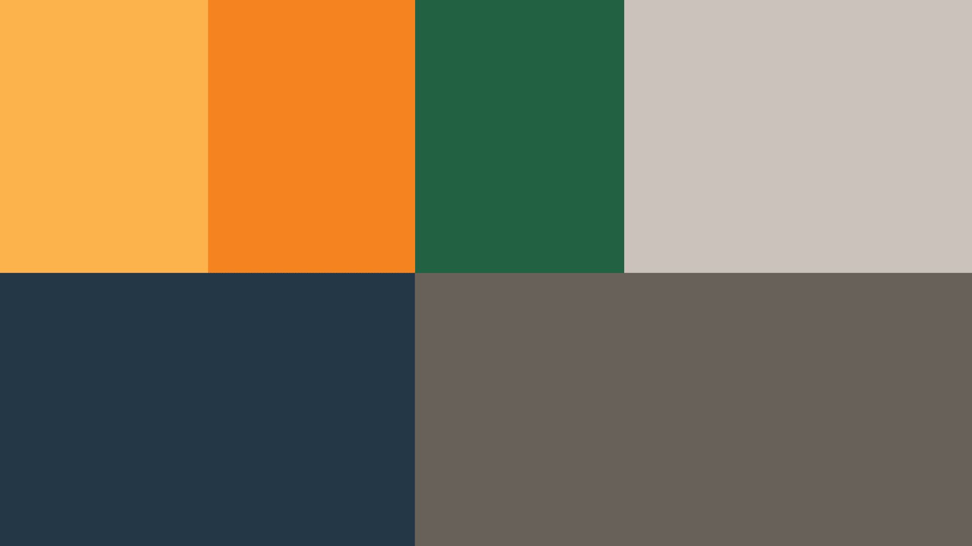 Boston East color palette