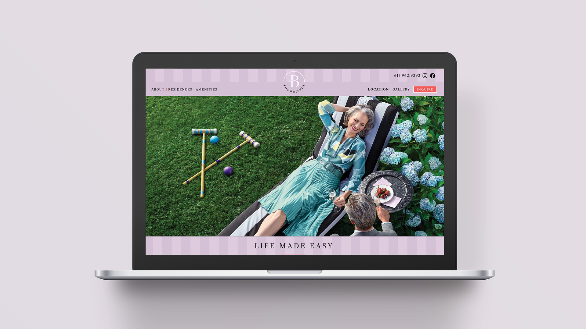 bristol-website-on-laptop with woman in chaise by best boston website design agency