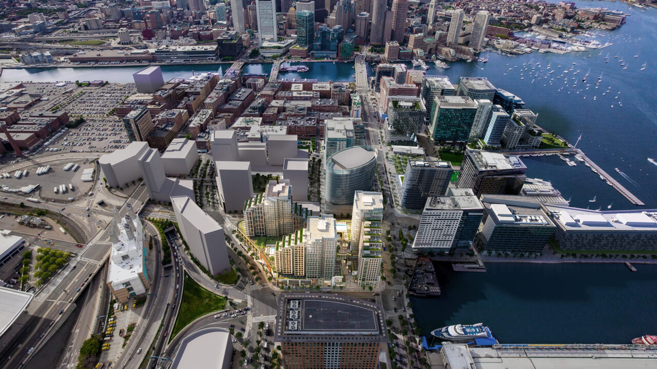 echelonseaport-city aerial