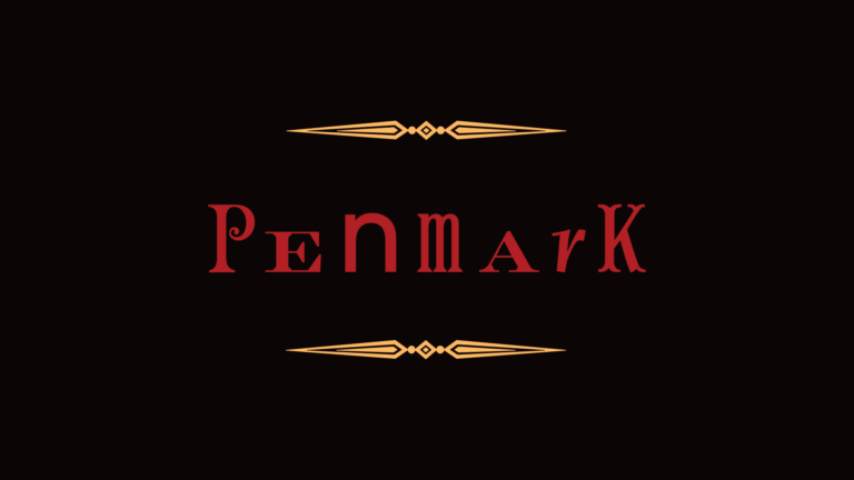 Penmark logo on black background