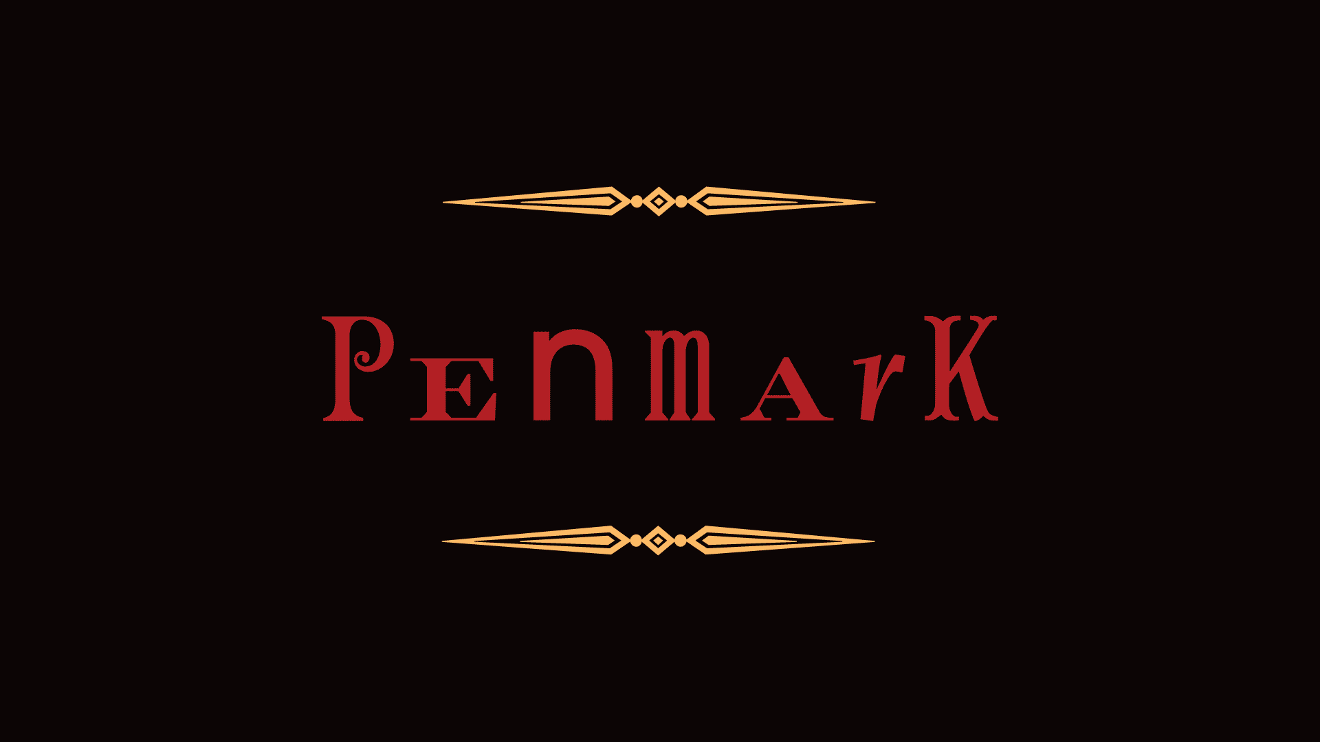 Penmark logo on black background