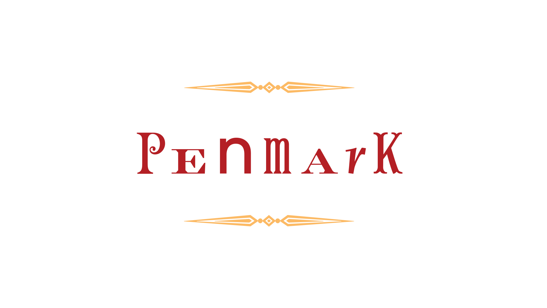 penmark red and yellow logo on white