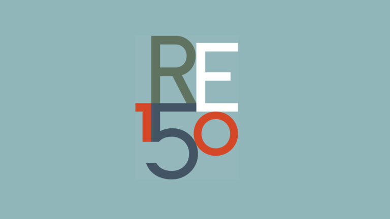 re150 logo on green