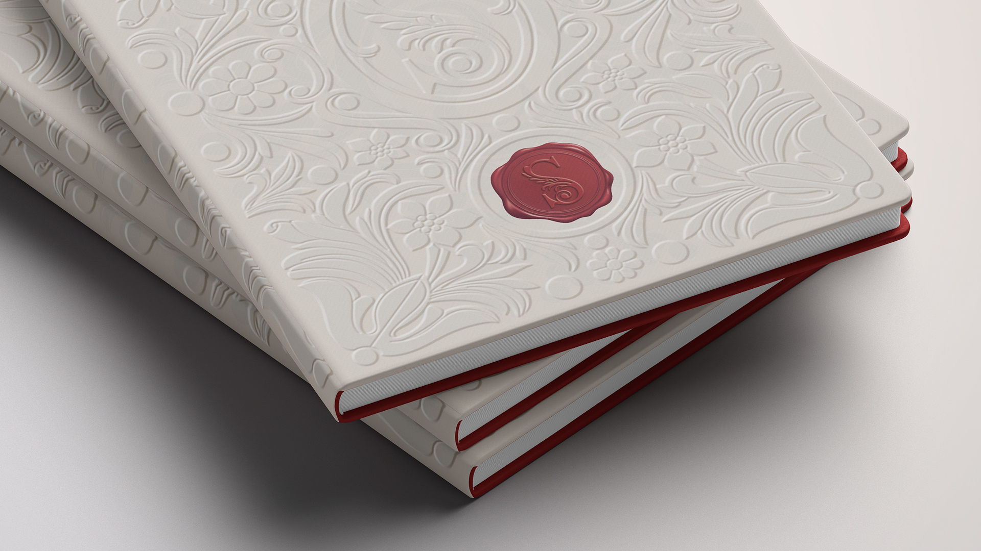 signet embossed book by best brochure designer