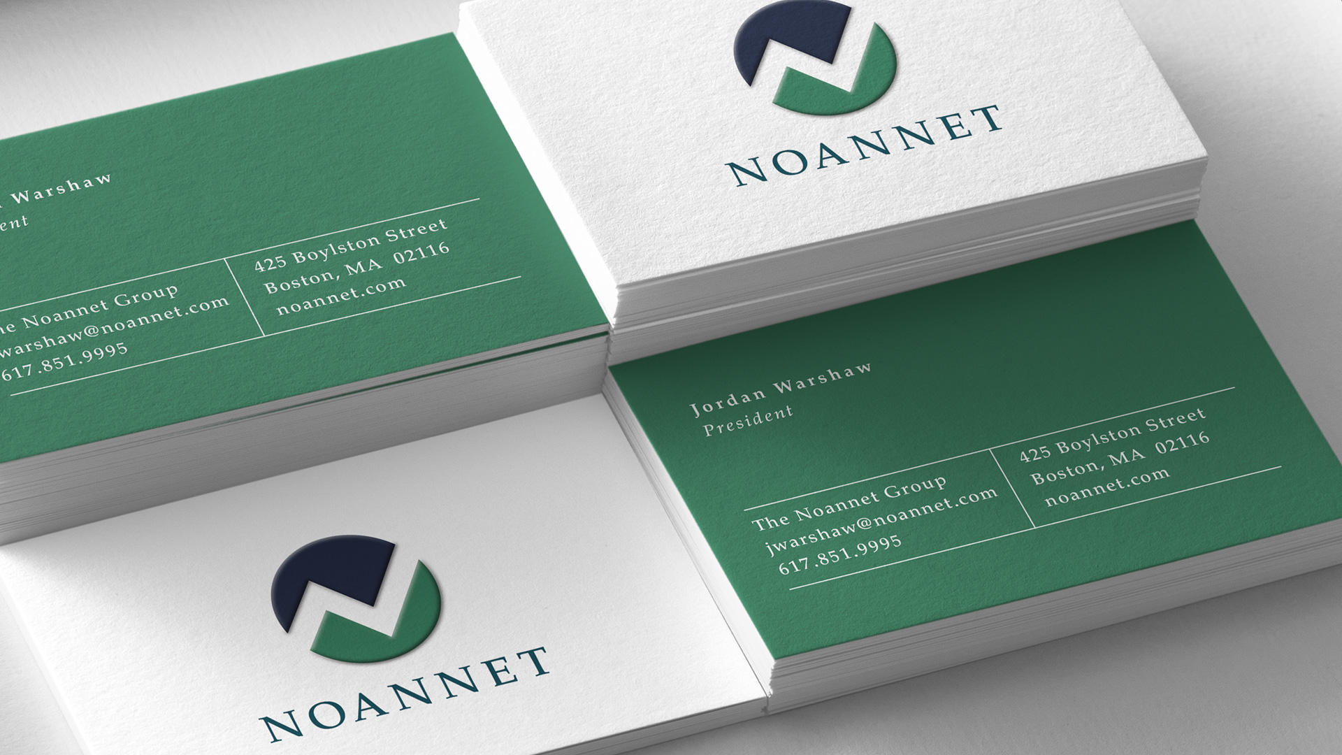 Noannet business cards