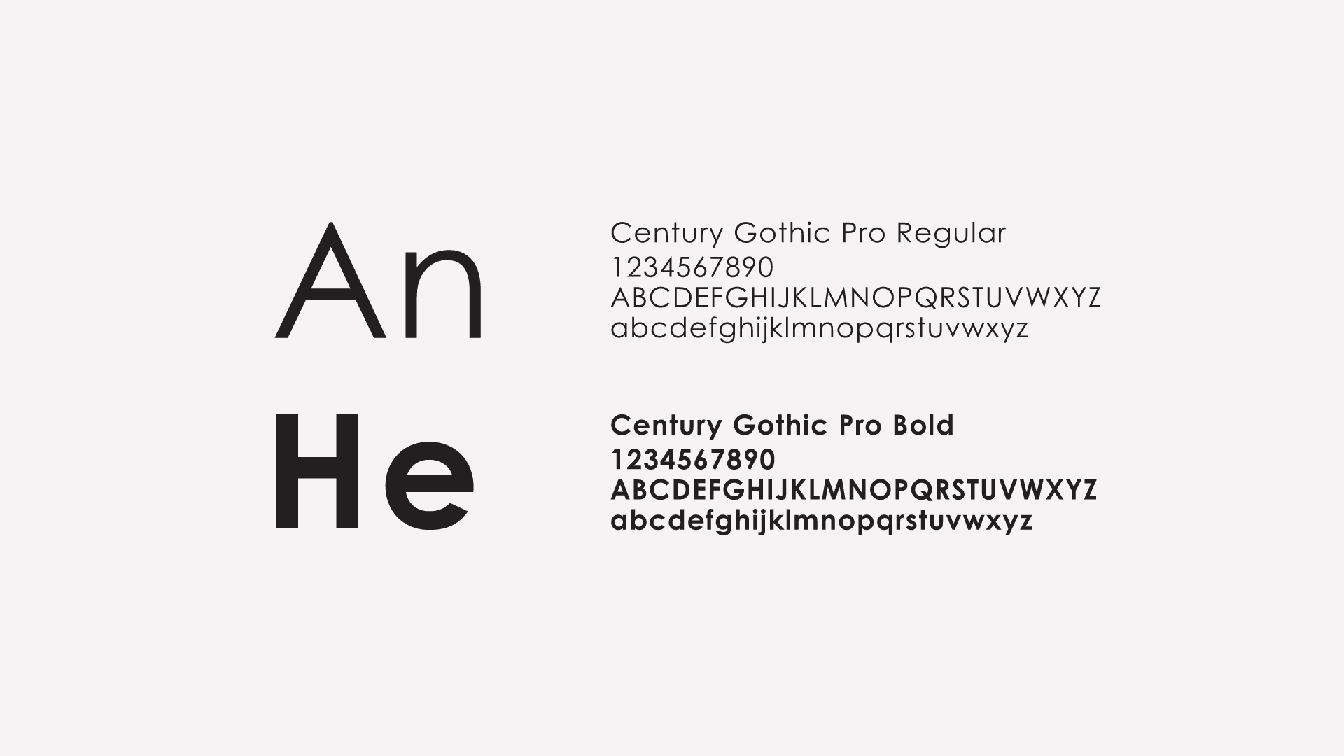 Align brand fonts