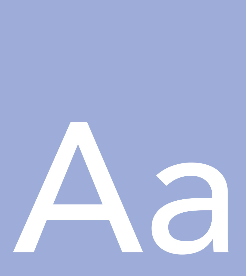 50 liberty fonts on lavendar vertical