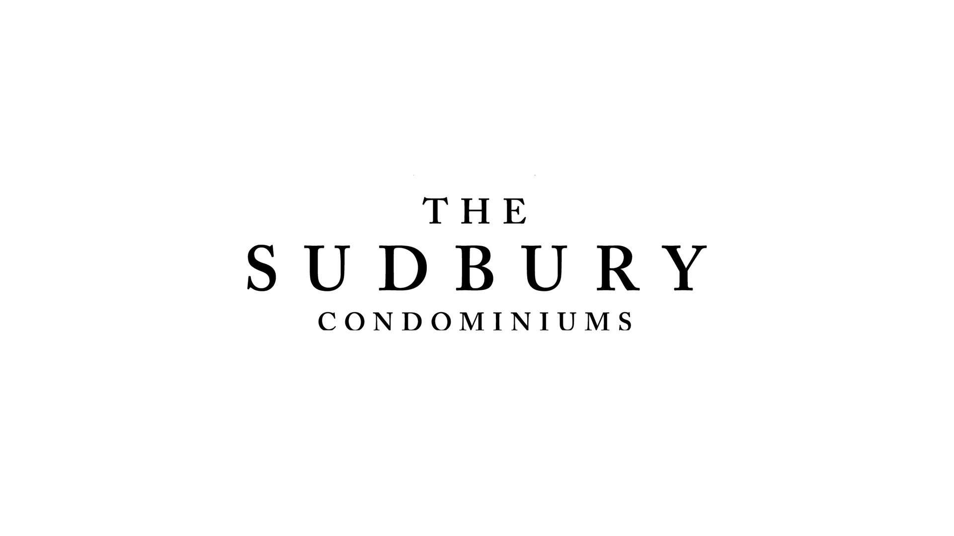 SUDBURY residences type only for sliders