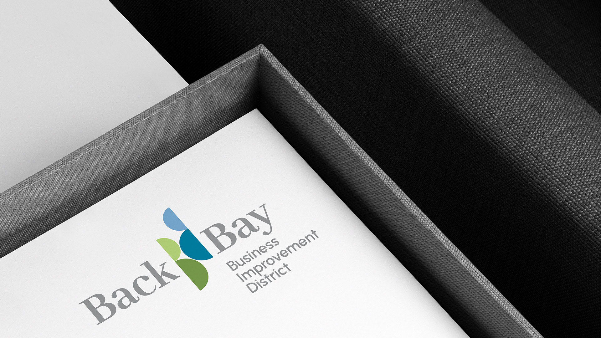 back bay association letterhead in box