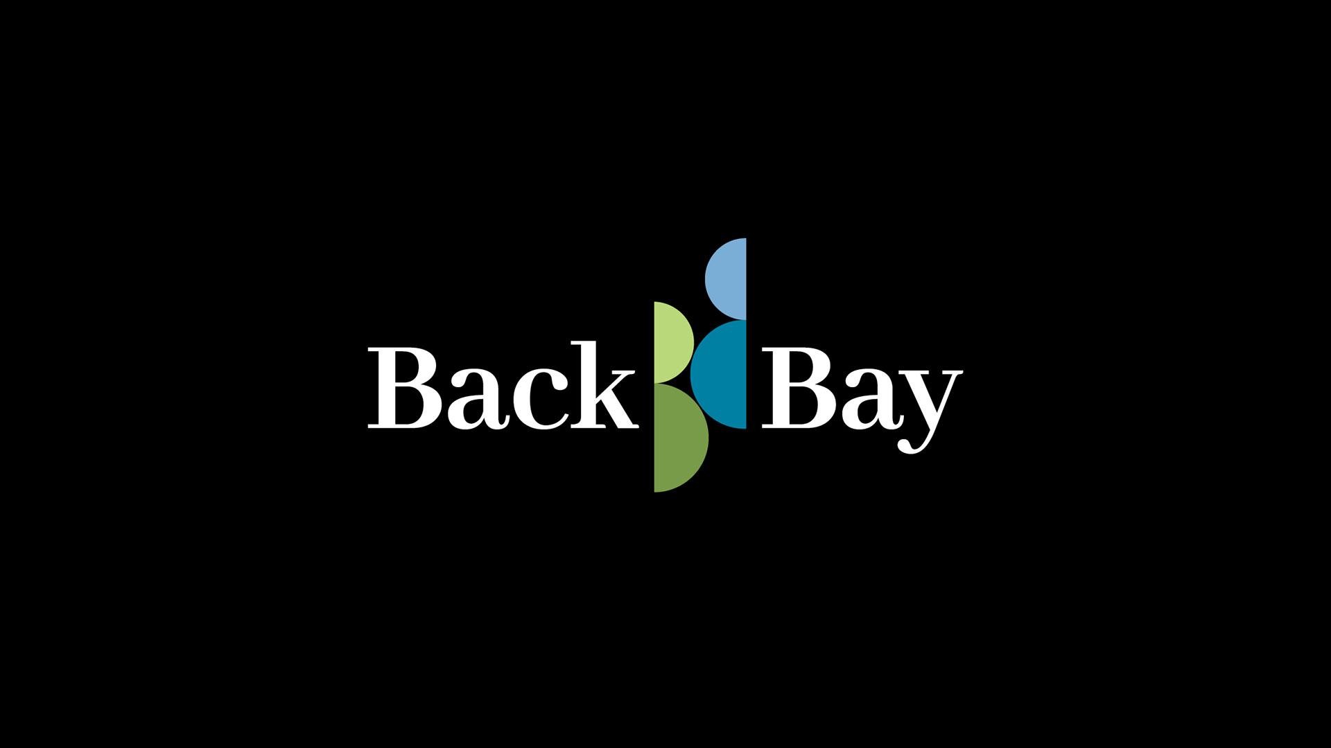 back bay business improvement district logo on black