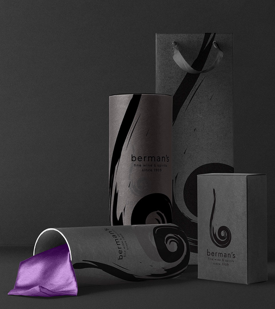 bermans packaging-scene