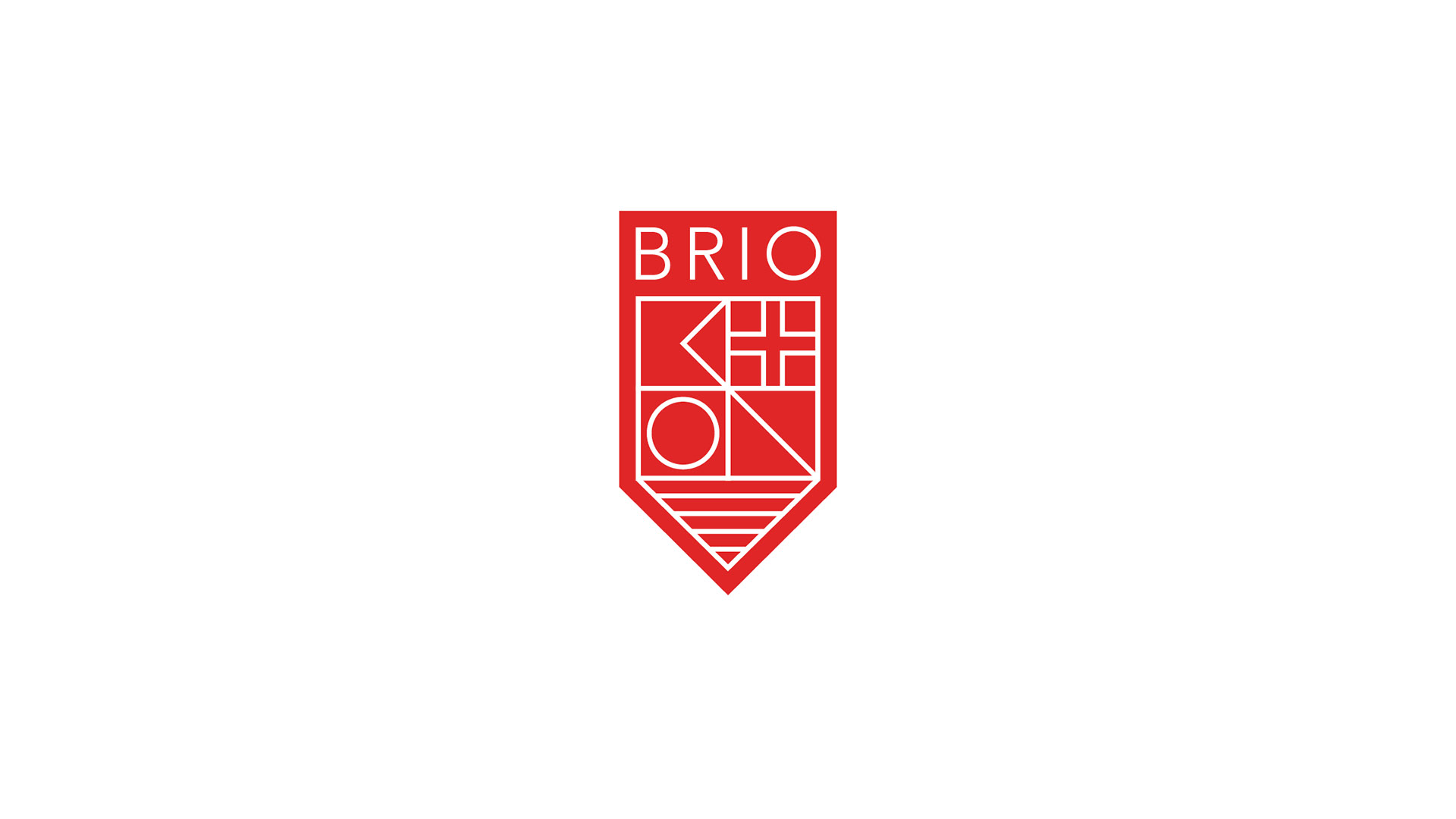 brio hingham red logo on white