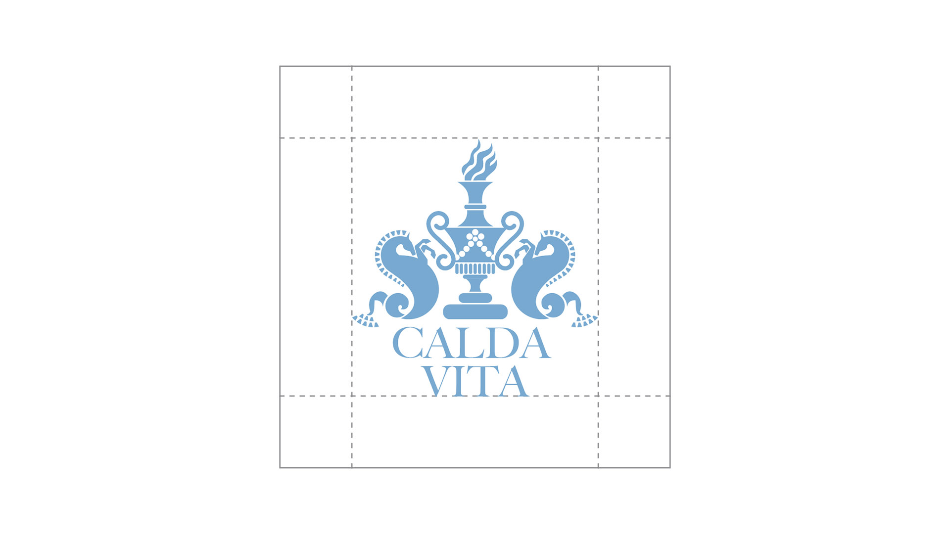calda vita logo with spacing on white