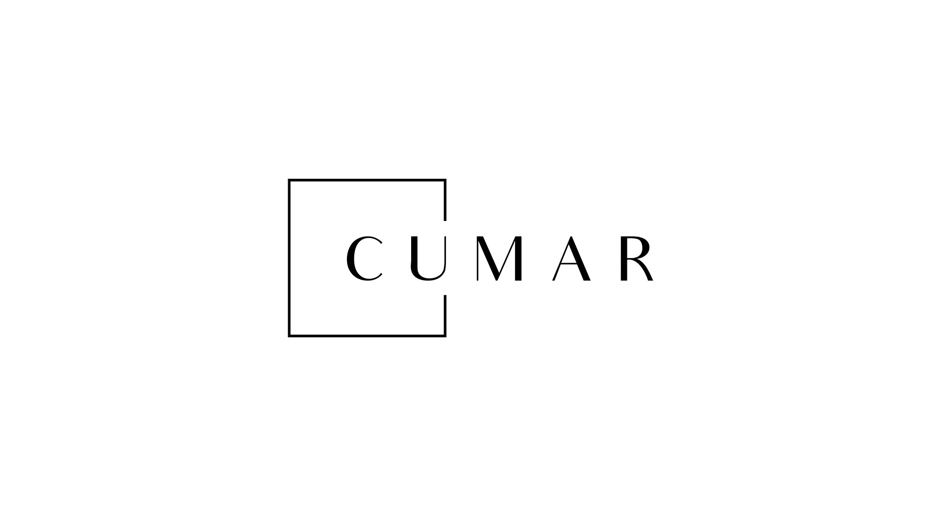 cumar marble and granite logo on white