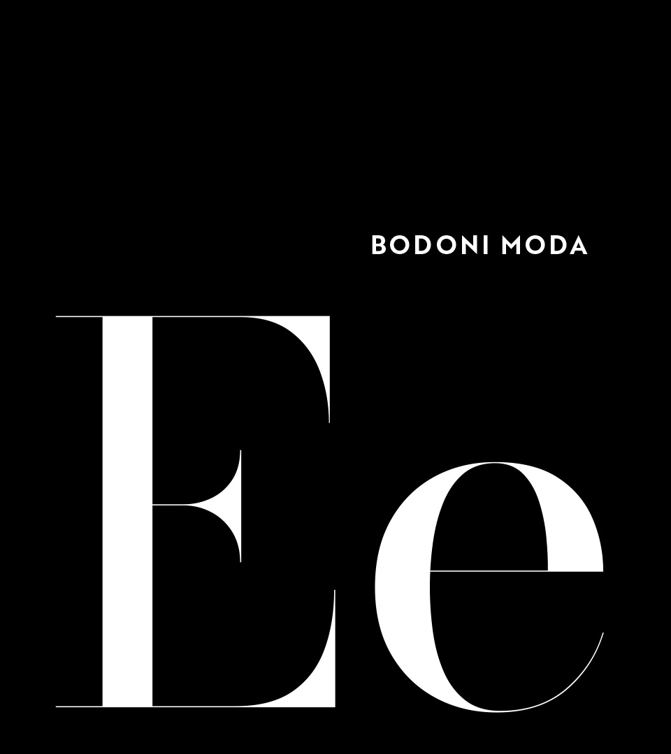 echelon font bodoni moda E vertical