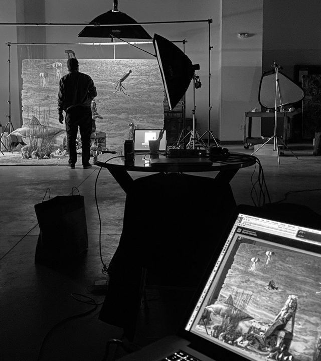 cumar behind the scenes for mermaid photoshoot