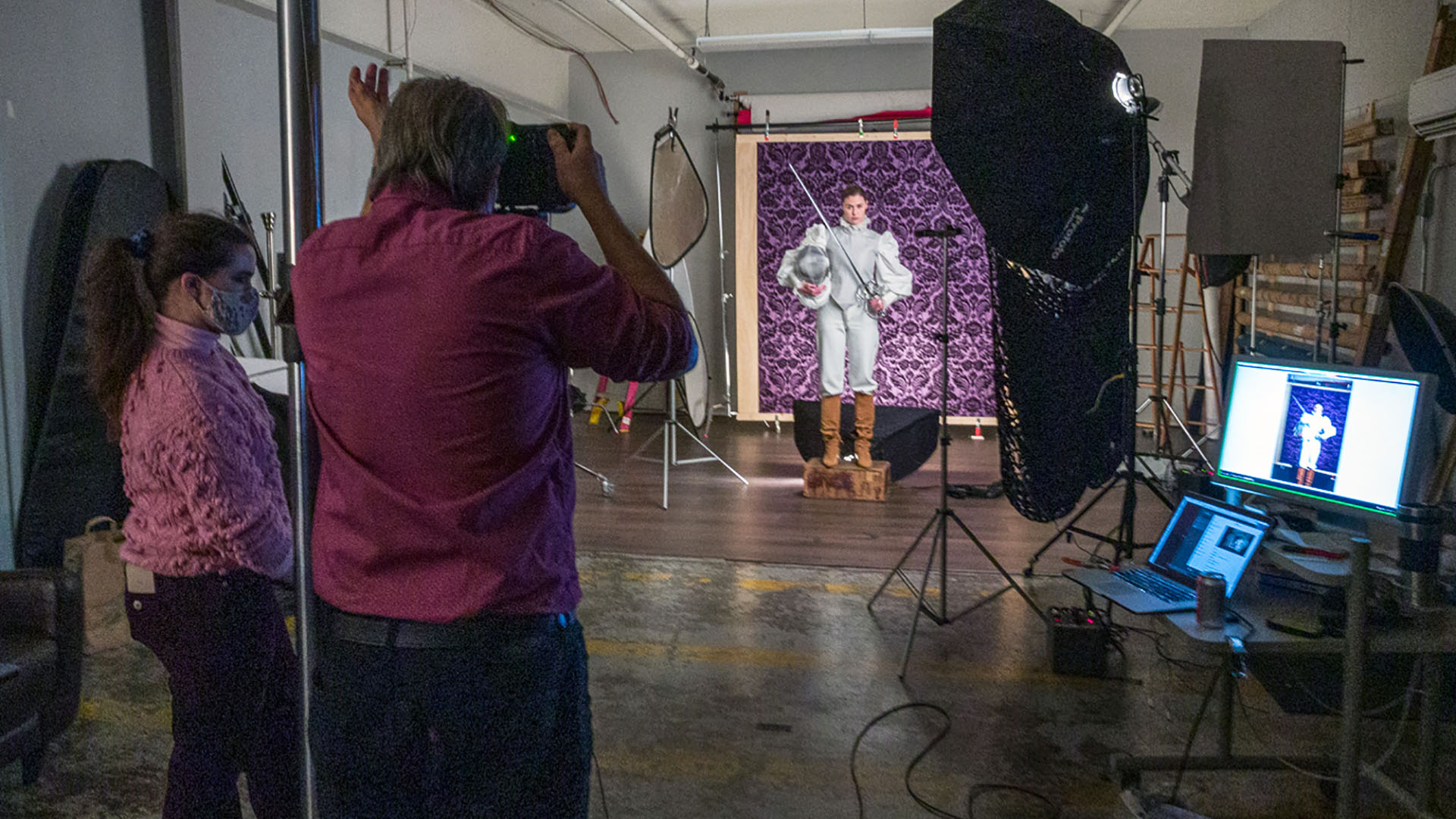 emma guardia fencing behind the scenes