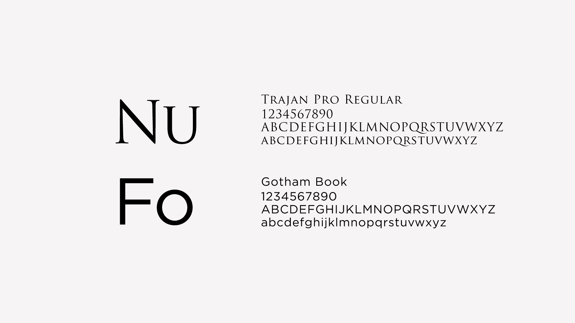 Four Seasons Nutcracker Luncheon brand fonts