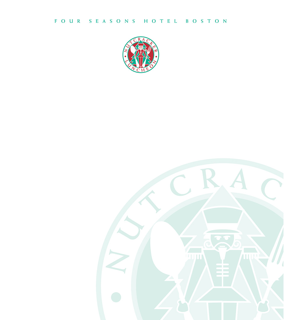 four seasons hotel nutcracker letterhead