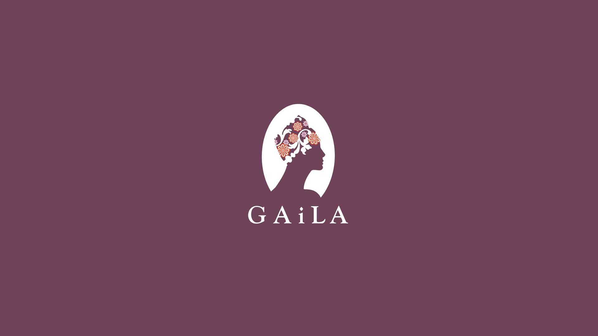 gaila logo on purple