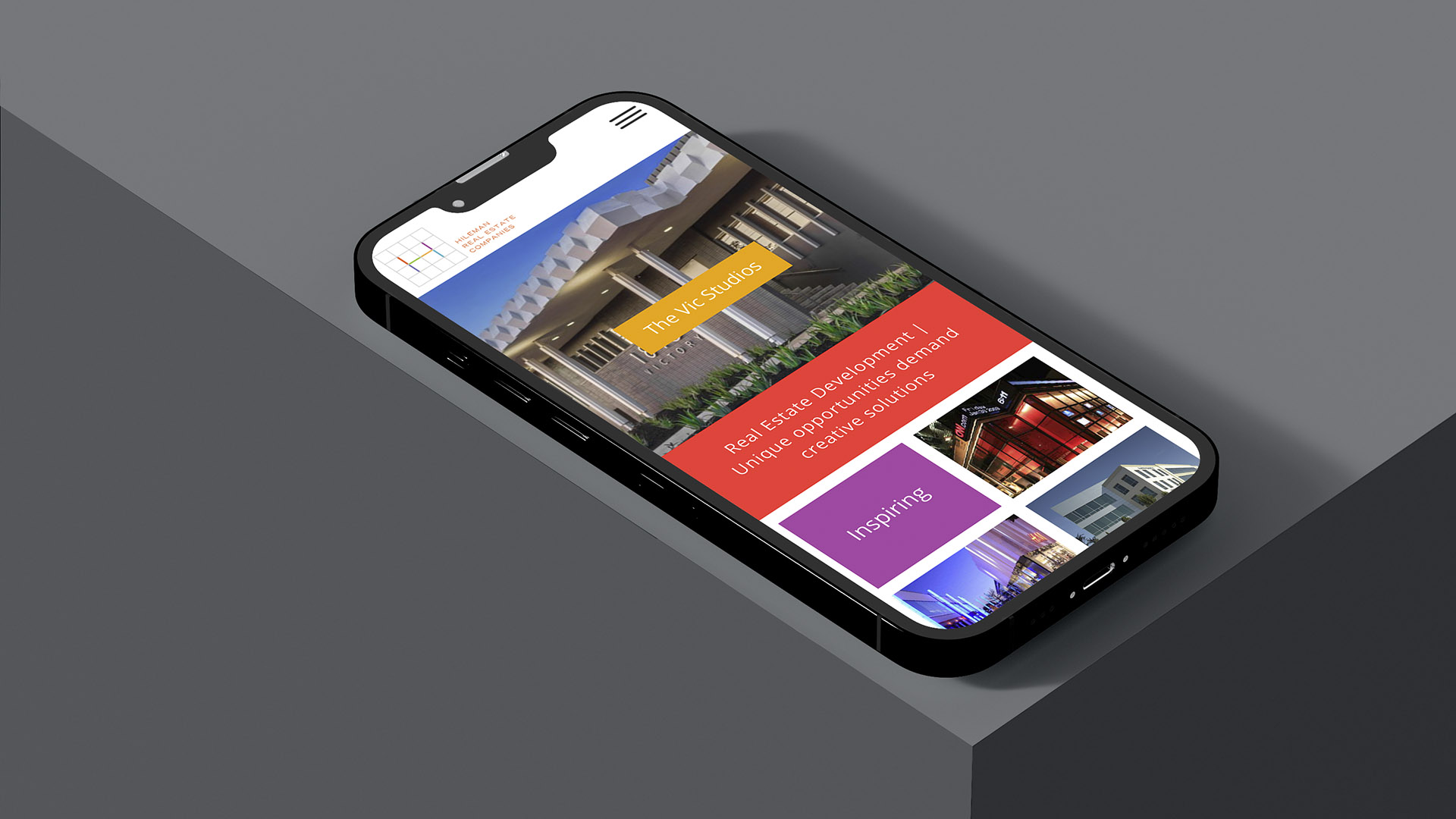 hileman iphone on gray shelf