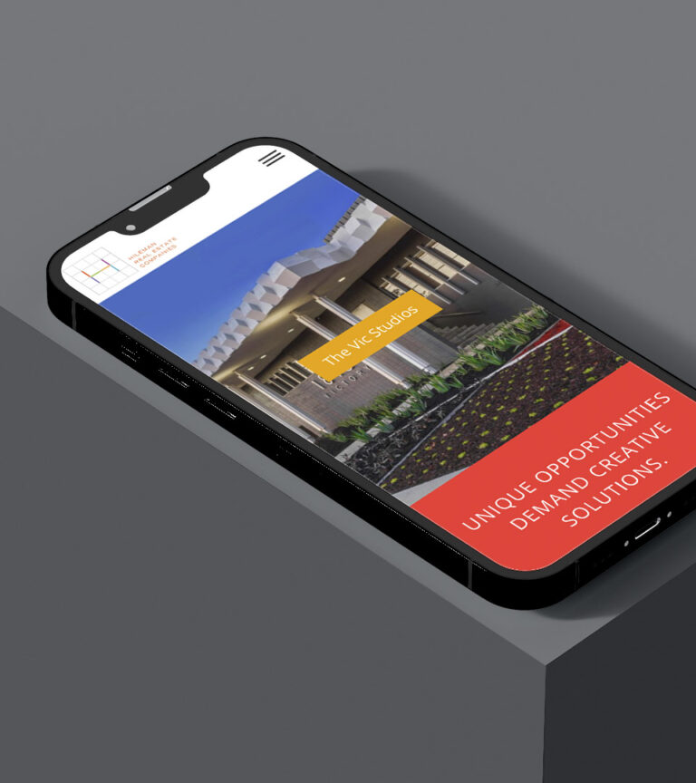 Mobile website for Hileman Real Estate Companies