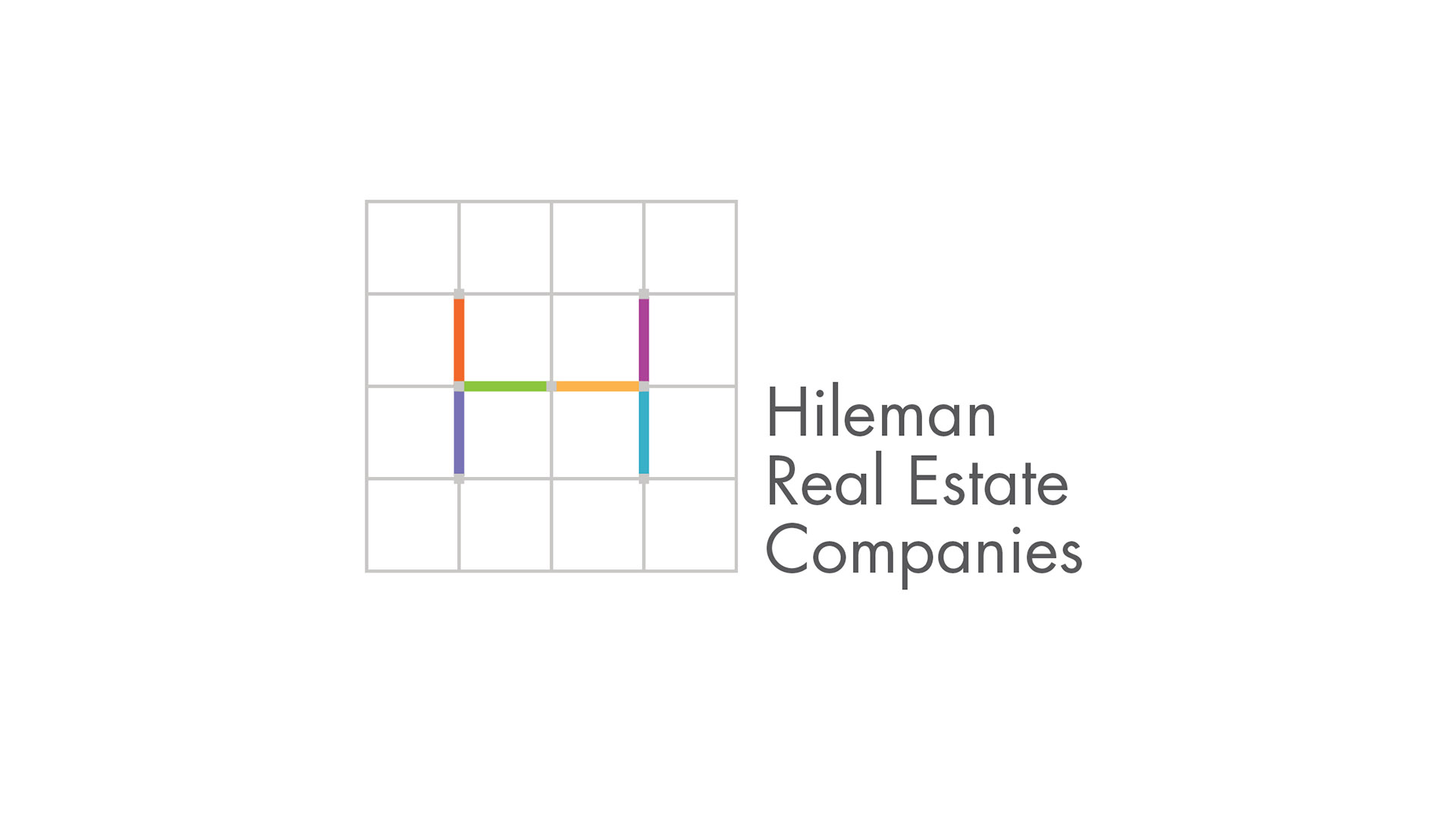 hileman real estate companies horizontal logo with type