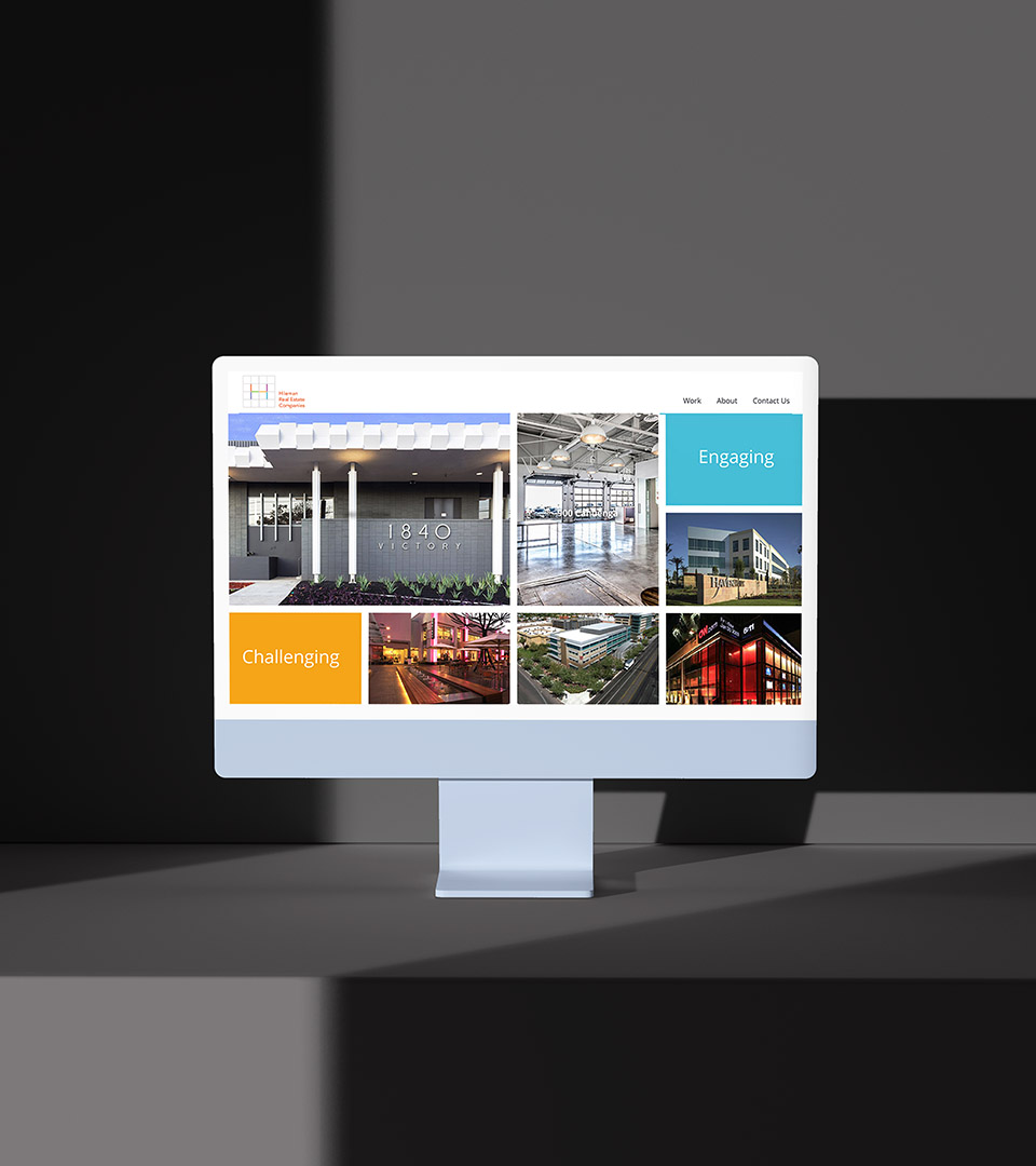 Modern real estate website design for Hileman Real Estate Companies