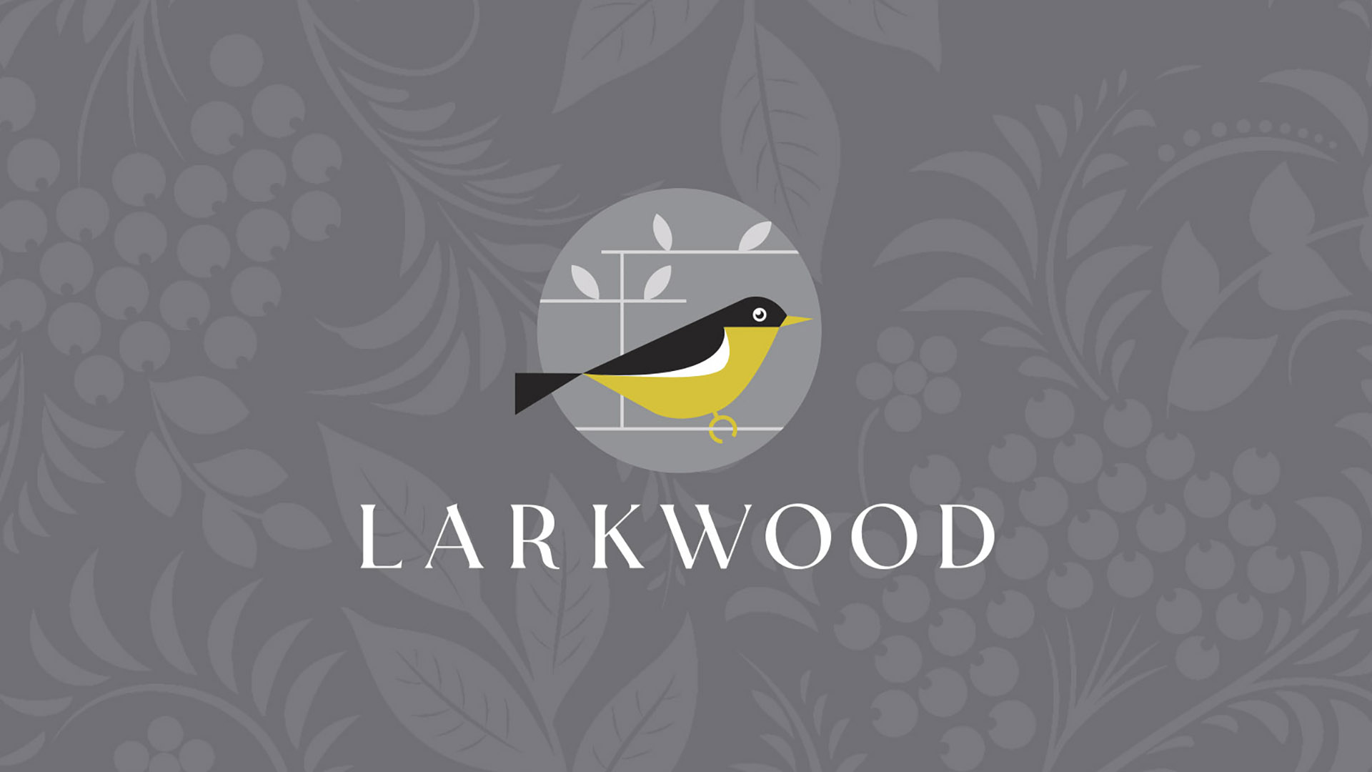 larkwood business card front