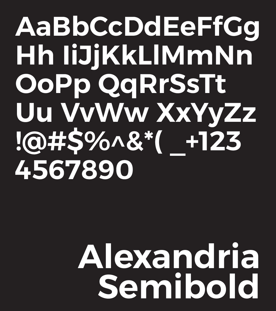 legacy 4415 fonts on black