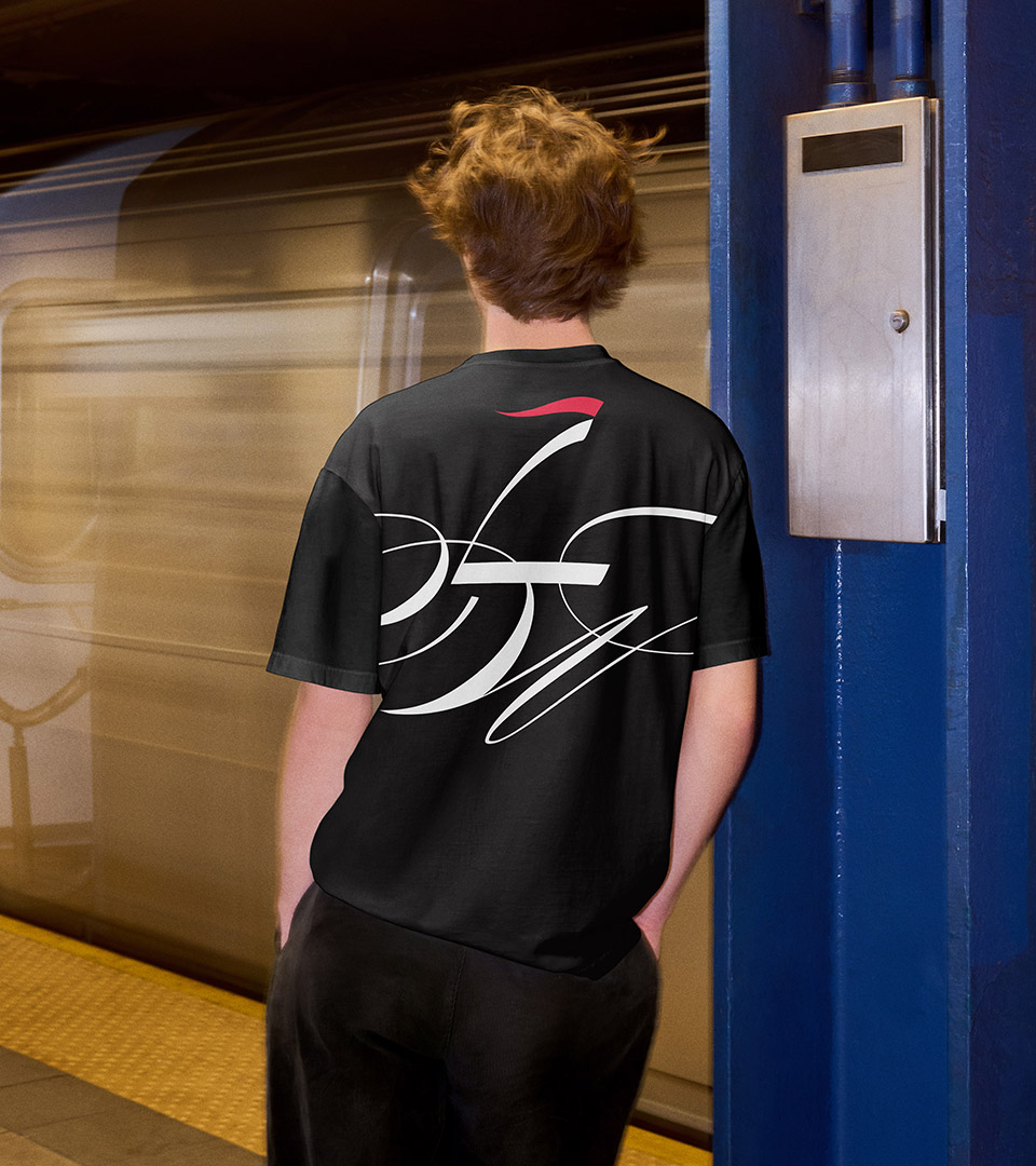 liberty wharf boy with black t shirt in subway