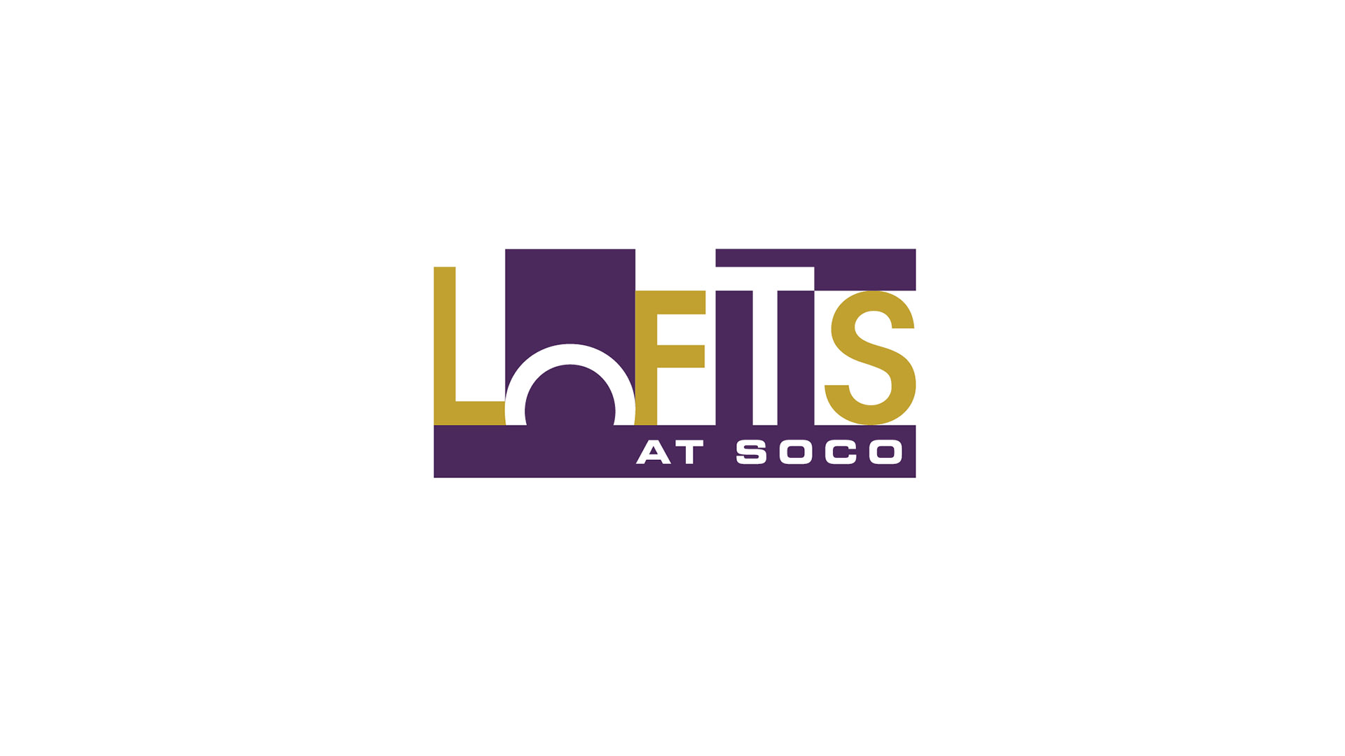 lofts at soco logo on white