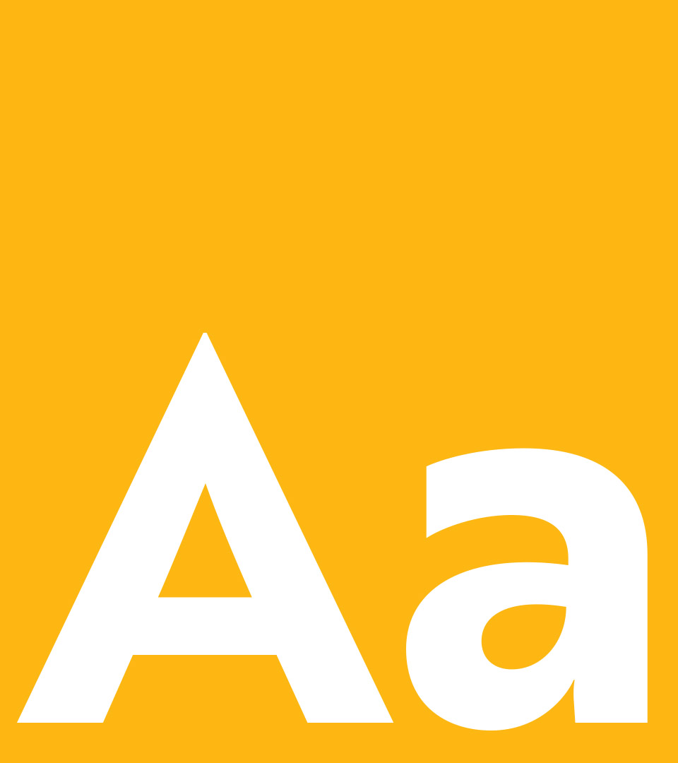 makor capital white A font on yellow background