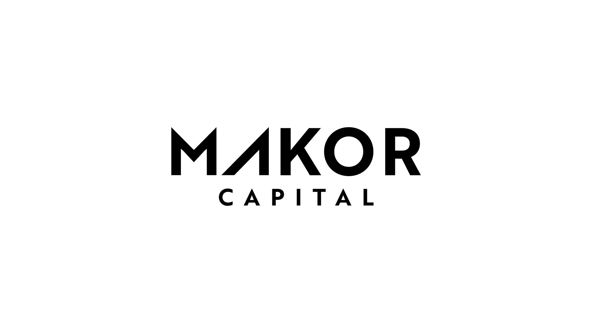 adams design boston client makor capital logo on white