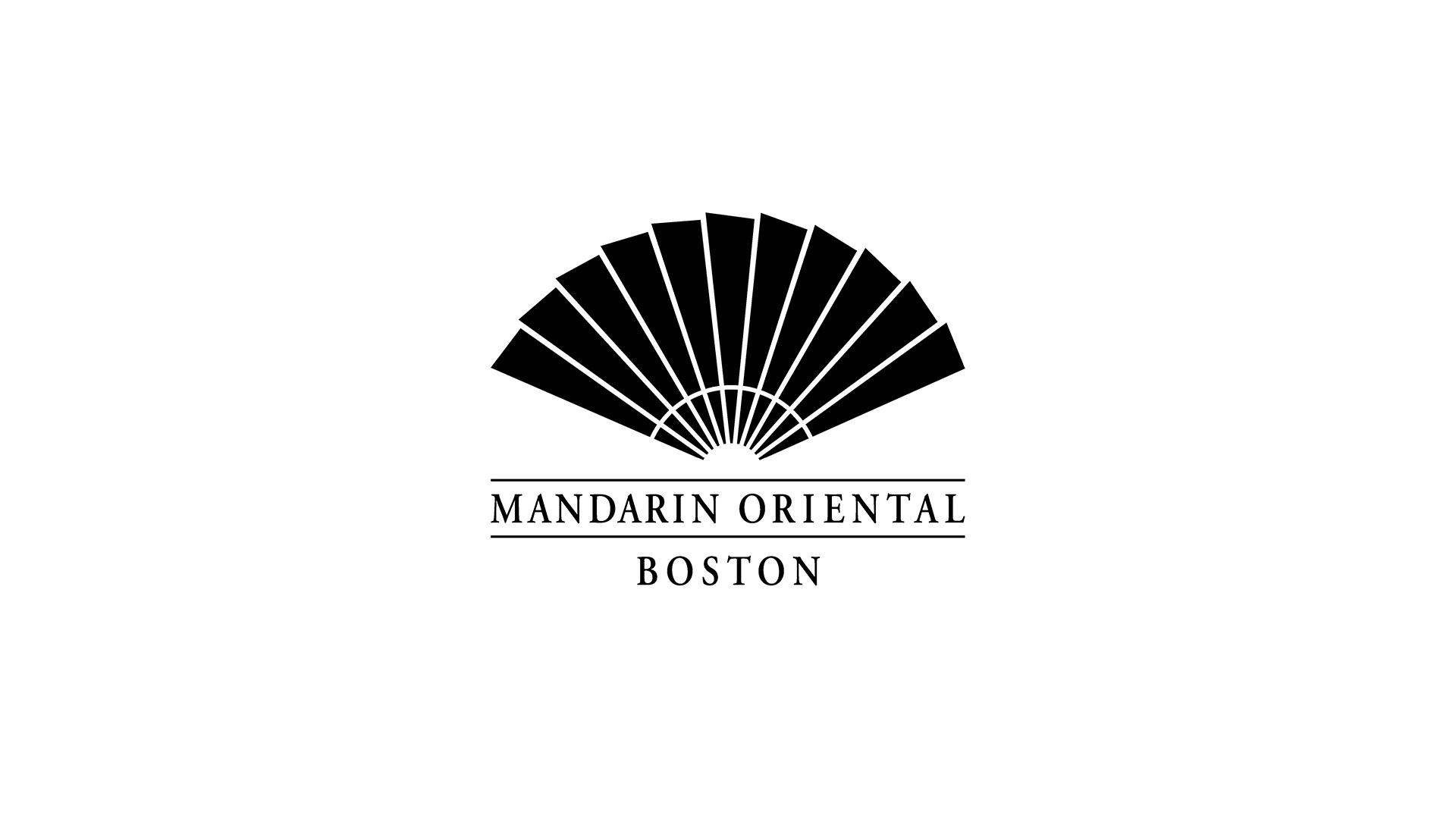adams design boston client mandarin oriental logo on white