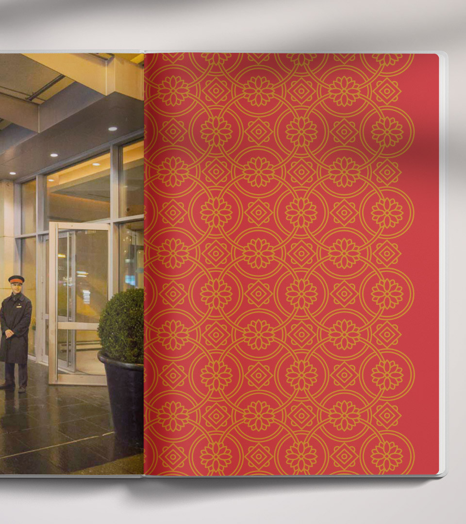 mandarin oriental brochure spread vertical