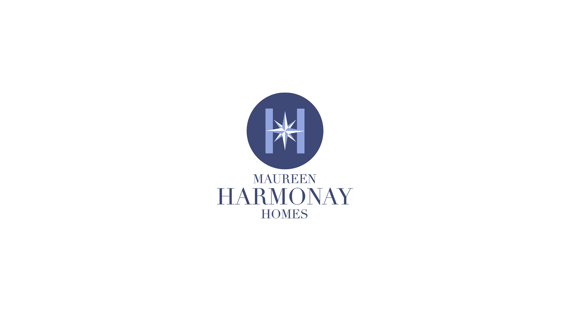 maureen harmonay homes logo on white
