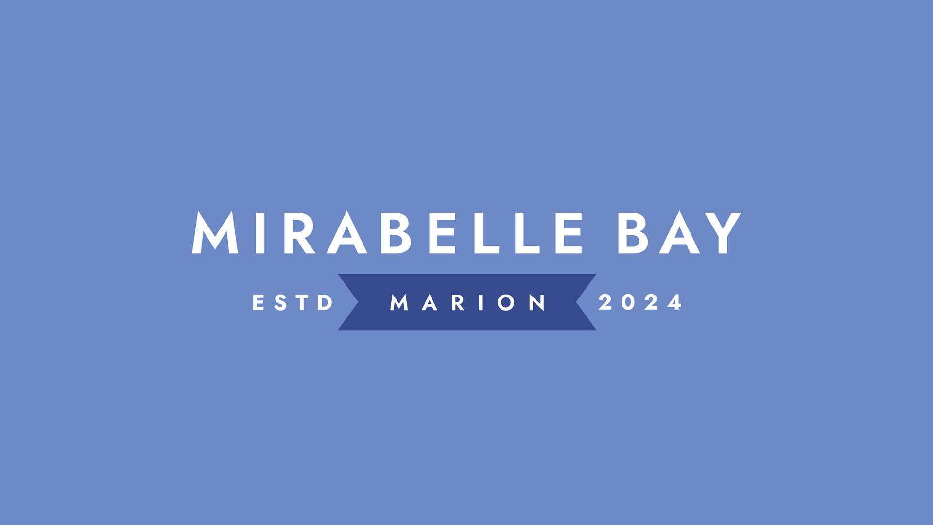 mirabelle bay web logo on lavendar