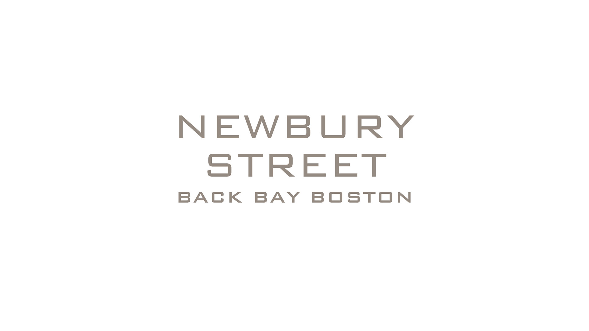 newbury street logo type only for sliders