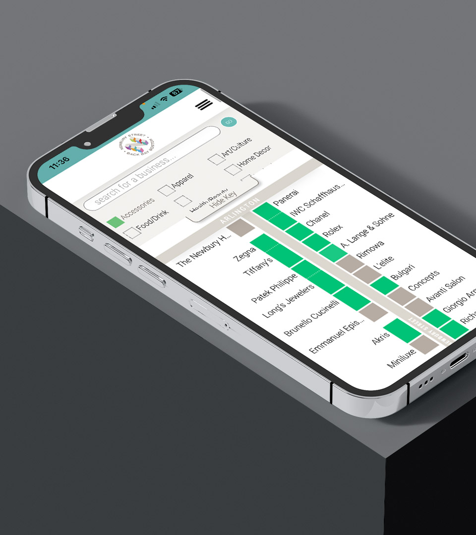newbury street mobile map
