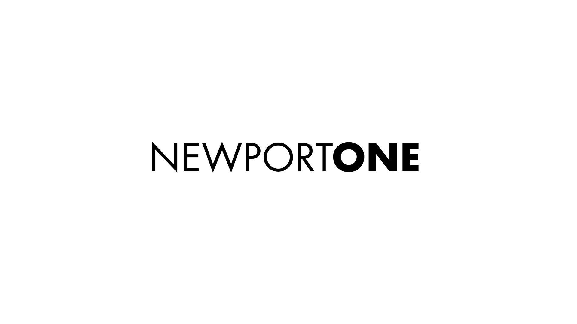 newport one one color logo