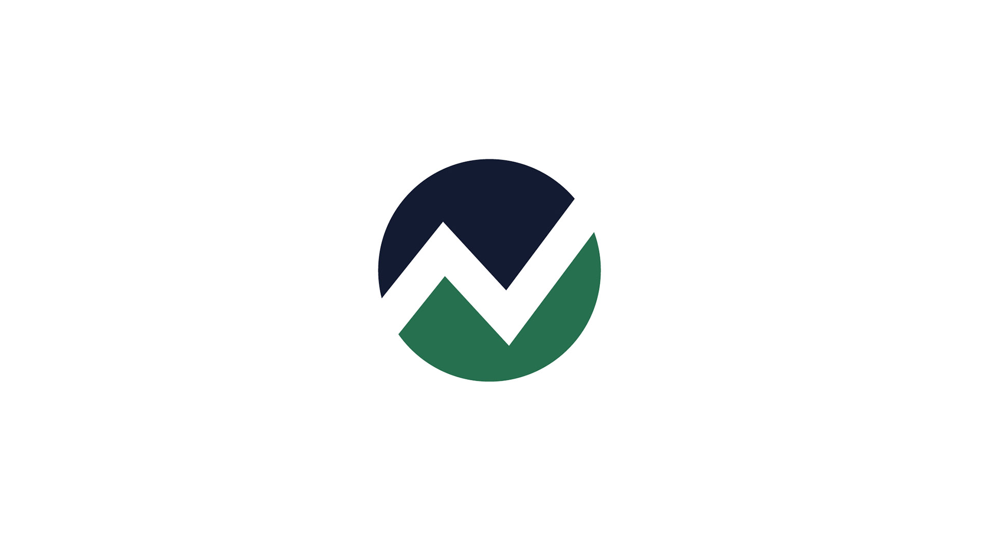 Noannet corporate logo icon without type featuring abstract “N” inspired by wooded hills and skyline views.