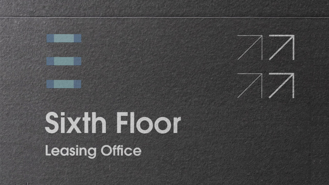 one exeter plaza leasing wall signage horizontal featured image