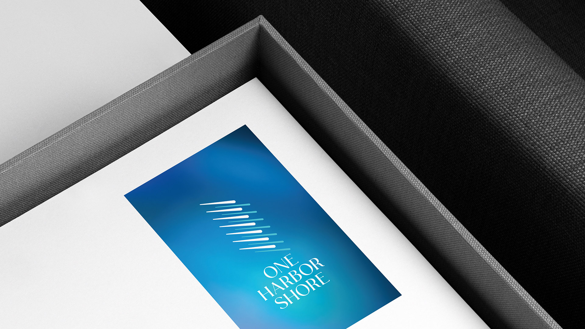 one harbor shore logo on letterhead in box