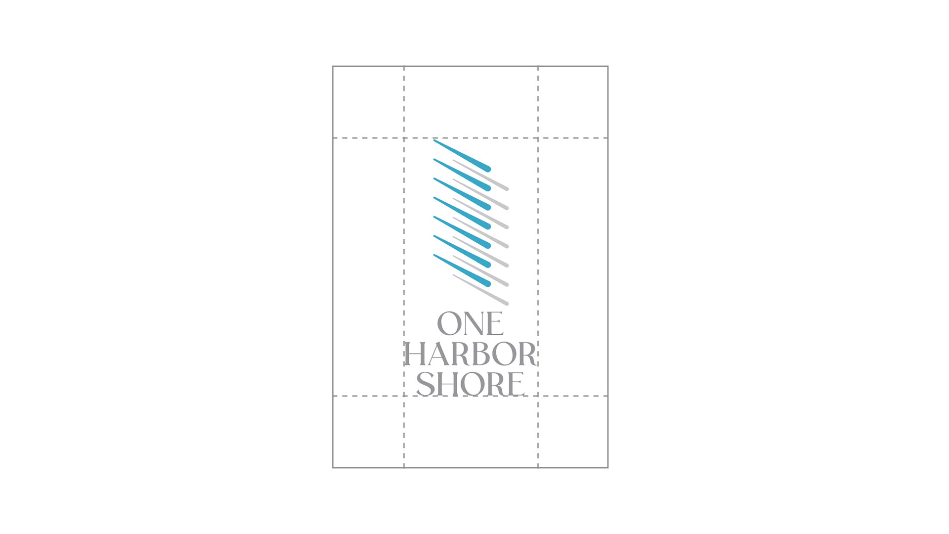 one harbor shore logo with spacer sliders